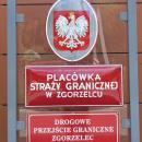 Schild am Grenzübergang Görlitz-Zgorzelec (polnisch)