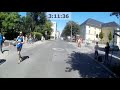 Ostatni kilometr do mety 16. Europamarathon Görlitz-Zgorzelec 2019